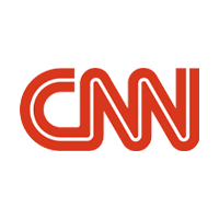 Red CNN logo on a white background.