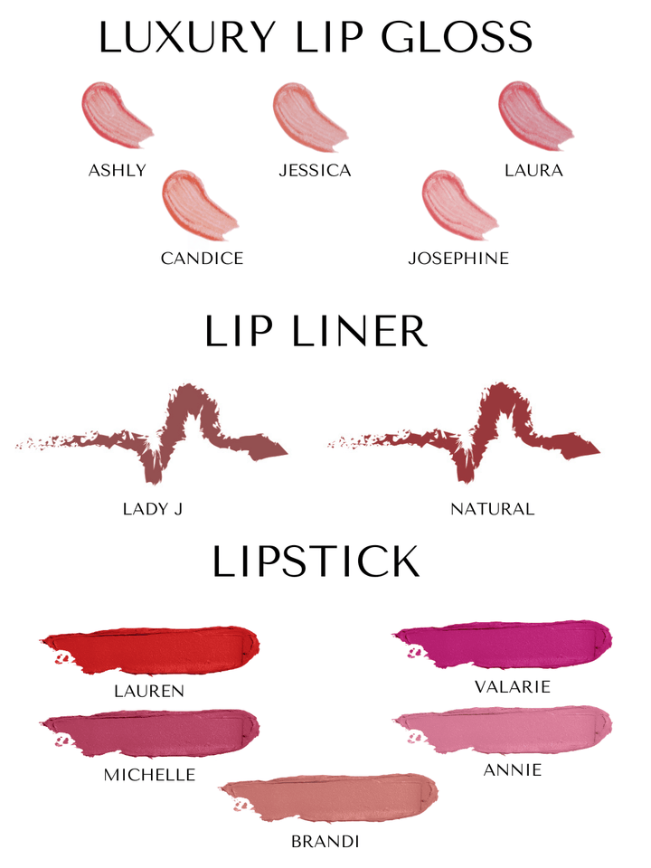 Lip Trio color card
