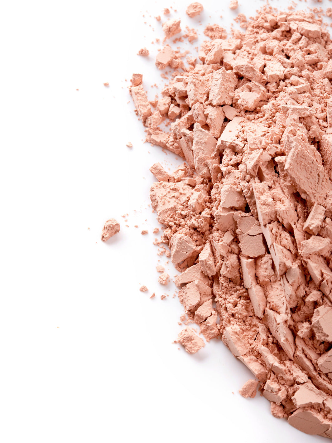 crushed blush powder